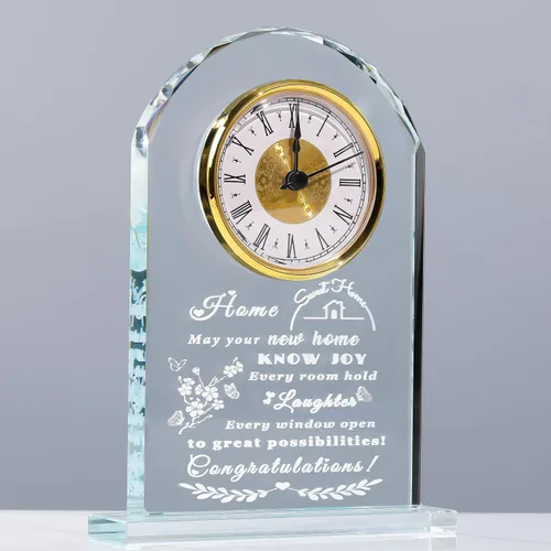 Miniatura 10 de Regalos de graduación Qianwei para él y ella - Reloj de cristal Clase de 2025 Regalos de presente para mujeres y hombres, graduados de universidad