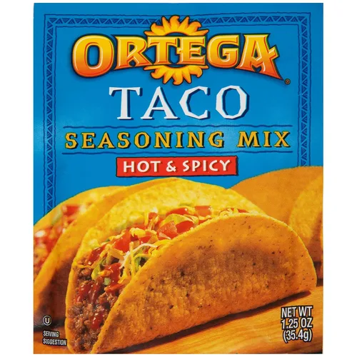 Miniatura 11 de Ortega Seasoning Mix, 40% menos de Taco de sodio, 6.5 onzas