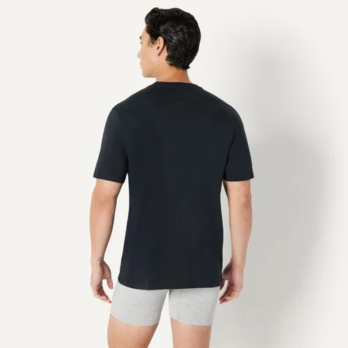Miniatura 3 de Amazon Essentials Camiseta de manga corta con cuello redondo para hombre, ajuste regular, paquete de 6