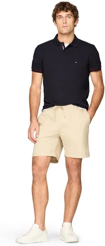Miniatura 3 de Tommy Hilfiger Polo casual de manga corta para hombre en ajuste regular con diseños elásticos y puños