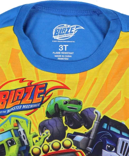 Miniatura 4 de Blaze and The Monster Machines - Pijamas para niños pequeños (2 piezas)