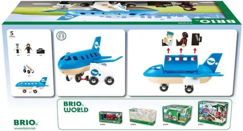 Miniatura 3 de BRIO aeroplano tren