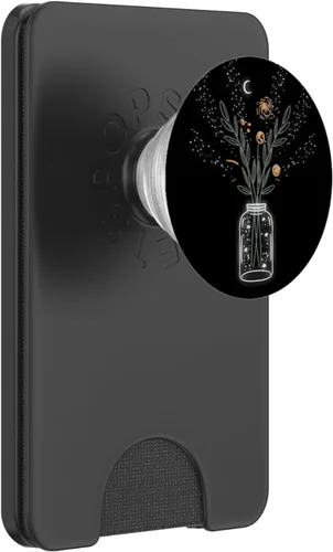 Miniatura 6 de Galaxy Flower Stars Cielo Noche Luna Espacio Exterior Regalo PopSockets MagSafe PopGrip para iPhone