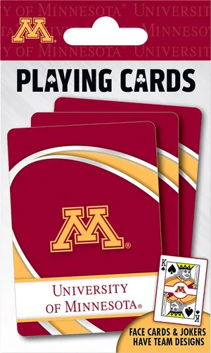 Miniatura 51 de Naipes de los patos de Oregon de la NCAA, 2.5" x 3.5