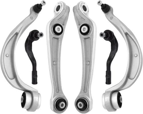 Miniatura 131 de Detroit Axle - Kit de brazos de control de extremo delantero 4WD para Ford 04-08 F-150, 06-08 Lincoln Mark LT, 4 extremos de barra de acoplamiento