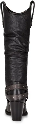 Miniatura 5 de Cuadra Womens Tall Boot in Bovine Leather Black