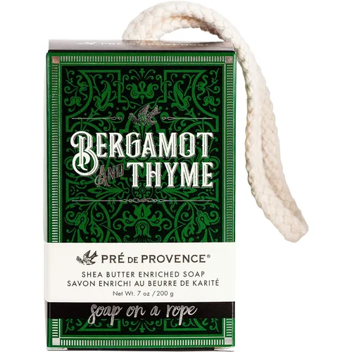 Miniatura 3 de Pre de Provence Bergamot & Thyme - Colección de fragancias para hombre, jabón en una cuerda, 7.05 oz