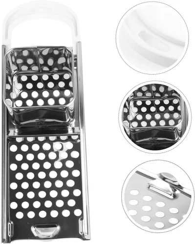 Miniatura 4 de DOITOOL 1 herramienta para hacer espátulas de acero inoxidable con empujador de seguridad, máquina para hacer pasta para la cocina