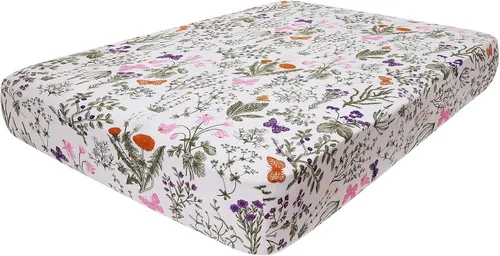 Miniatura 55 de hyha Fundas de cojín estampadas para sofá al aire libre, fundas florales lavables para muebles de patio, exteriores, funda de repuesto para asiento