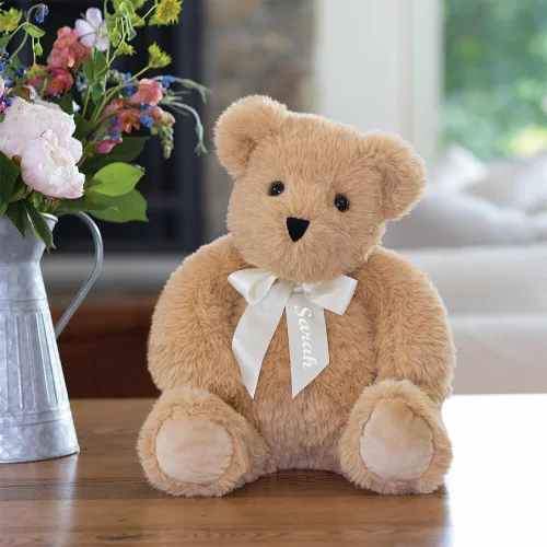 Miniatura 5 de Oso de Peluche de Vermont de 20 Pulgadas - Oso de Peluche Marrón Suave - Coleccionable Oso de Peluche Esponjoso y Abrazable para Niños y Adultos