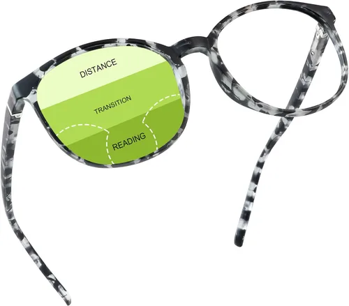Miniatura 12 de YEIN Gafas presbípicas multifocales progresivas, gafas de sol grises fotocrómicas