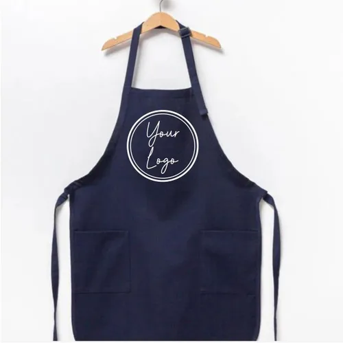 Miniatura 5 de Delantal bordado personalizado con nombre o logotipo personalizado - Delantales personalizados para hombres y mujeres, chef, cocina, parrilla