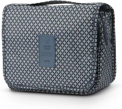 Miniatura 16 de Bolsa de aseo colgante Mossio - Organizador de viaje grande para cosméticos y maquillaje para hombres y mujeres con gancho resistente