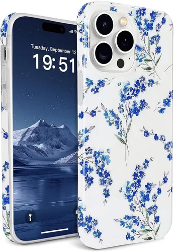 Miniatura 10 de J.west - Funda compatible con iPhone 15 Pro Max de 6.7 pulgadas, elegante y transparente, con estampado de leopardo y guepardo, diseño nacarado