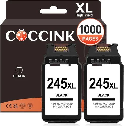 Miniatura 9 de COCCINK 246XL - Cartucho de tinta de color para Canon CL-246 XL CL-244 246 XL Funciona con Canon Pixma TS302 TS3122 TS3300 TS3320 TS3322 TR4520