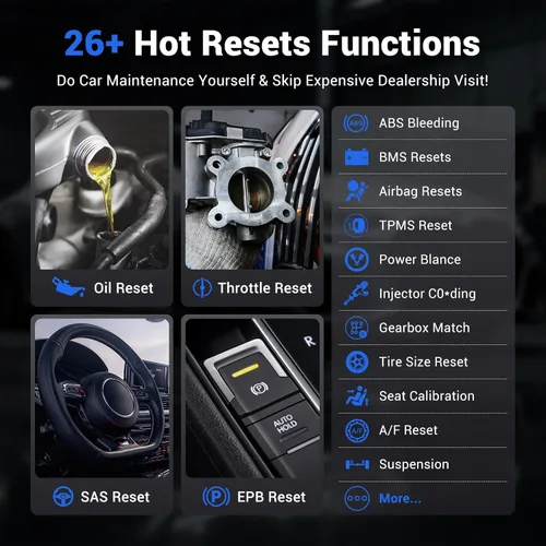 Miniatura 5 de Herramienta de diagnóstico del escáner OBD2 VDIAGTOOL D200, herramienta de escaneo bidireccional inalámbrico, actualizaciones gratuitas de por vida