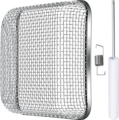 Tatuo - Juego de protección contra insectos voladores para ventilación de horno RV y calentador de agua, malla de acero inoxidable con herramienta