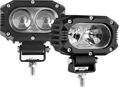 Miniatura 8 de CO LIGHT Luces de inundación LED de 4 pulgadas 96 W, luces antiniebla LED de trabajo, barra de luz de trabajo para camiones, motocicleta, SUV, ATV