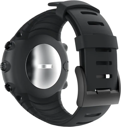 Miniatura 3 de Suunto Core Strap, Rubber Replacement Watch Band for Suunto Core SS014993000. Negro