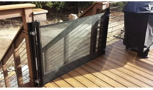 Miniatura 3 de Puerta retráctil bebé seguridad Retract-A-Gate, Negro