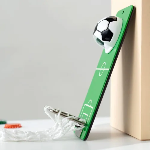Miniatura 4 de Arola Abrebotellas magnético de fútbol, abridor de pared de metal extraíble con colector de tapas, regalo para amantes del fútbol, amantes
