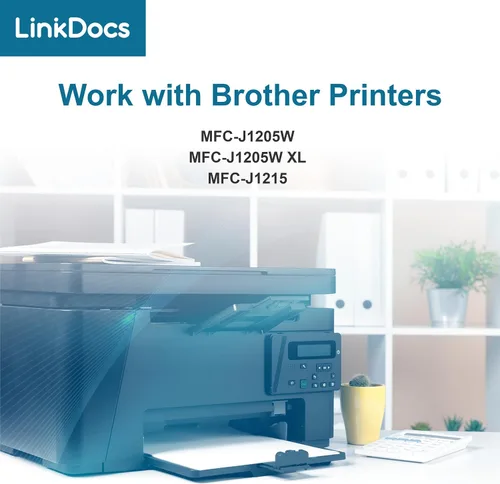 Miniatura 3 de LinkDocs LC404 - Cartuchos de tinta de repuesto para Brother LC404 para usar con impresoras Brother MFC-J1205W MFC-J1215W