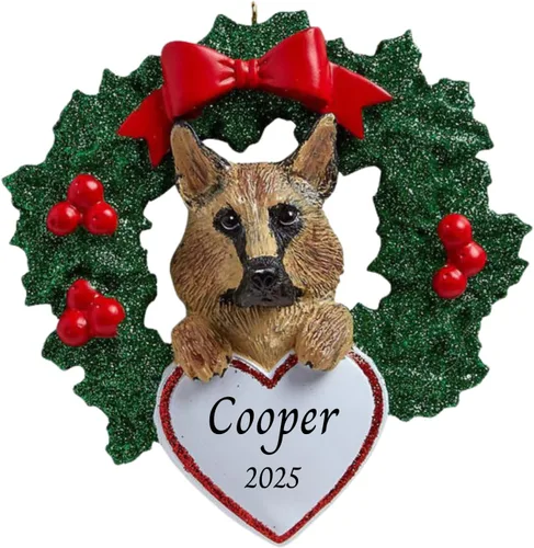 Miniatura 9 de Adornos personalizados para árbol de Navidad 2025 para mascotas, Chihuahua con corona, recuerdo para los amantes de los perros de los cachorros