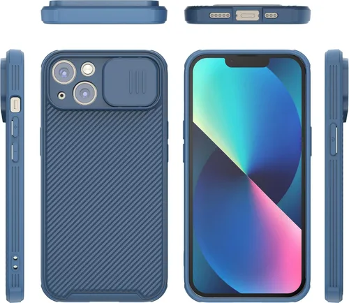 Miniatura 4 de Funda para iPhone 14 compatible con Magsafe, funda protectora de cámara iPhone 14 [compatible con carga inalámbrica] con cubierta deslizante