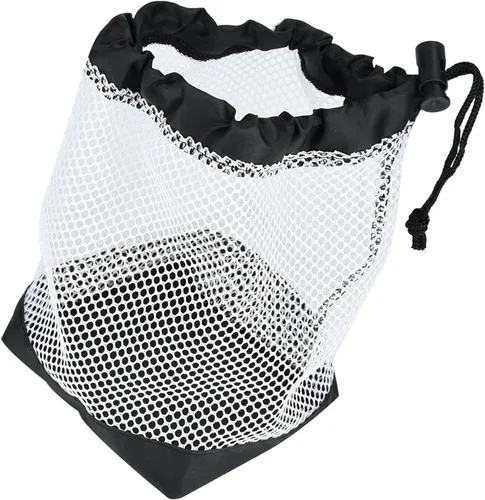 Miniatura 8 de Fydun Bolsa para sostener, bolsa de malla de nylon con cordón de 36 bolas titular de almacenamiento de red accesorio