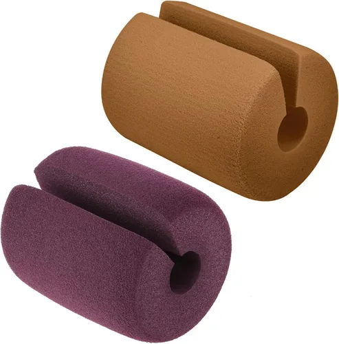 Miniatura 3 de COOLHOOD Protector de puerta para puerta, tope de puerta de seguridad, espuma NBR suave para mantener la puerta abierta, sirve como protector