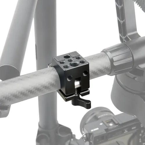 Miniatura 2 de NICEYRIG Abrazadera de varilla de 0.984 in con rosca de 1/4 3/8 para DJI Ronin M MX Freefly MOVI Gimbal Stabilizer System - 101