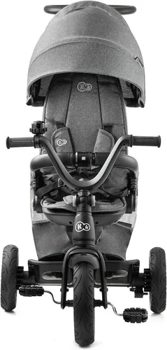 Miniatura 5 de Kinderkraft EASYTWIST Triciclo para niños pequeños, triciclo 5 en 1, asiento giratorio de 360°, material impermeable con filtro UPF50+, mango
