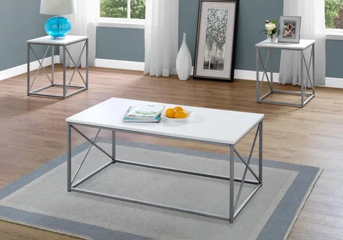 Miniatura 7 de Monarch Specialties Juego de mesa, talla única, blanco
