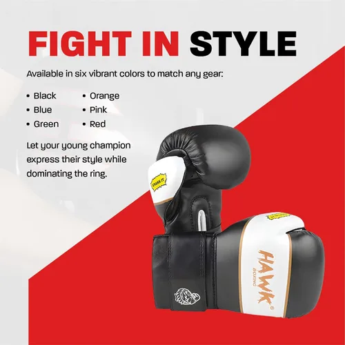 Miniatura 6 de Kids Boxing Gloves for Kids Children Youth Punching Bag Kickboxing Muay Thai Mitts MMA Training Sparring Gloves