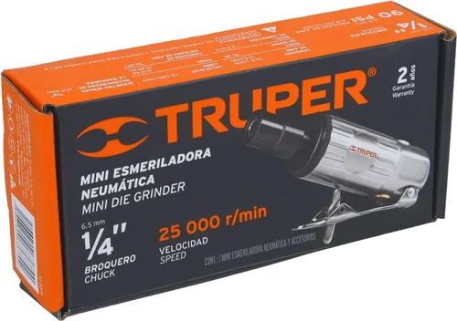 Miniatura 4 de TRUPER TPN-876-2 Minismeriladora, neumática, 1/4