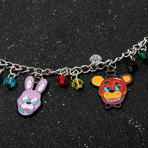 Miniatura 6 de FNAF - Insignia de guardia de seguridad Pin de guardia nocturno de Freddy Fazbear Regalos de disfraz de la FNAF para niños, hombres, mujeres