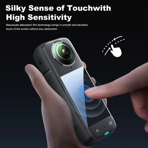 Miniatura 6 de Protector de pantalla para cámara de acción Insta360 X4, resistente a los arañazos, revestimiento óptico antihalación, resistente a los arañazos