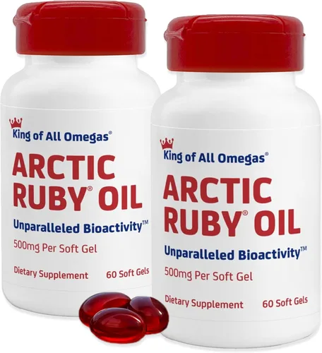 Miniatura 10 de Aceite de rubí ártico de 1000 mg – Suplemento Omega 3 para mujeres y hombres con EPA, DHA y astaxantina 2 mg – Alternativa al aceite de pescado