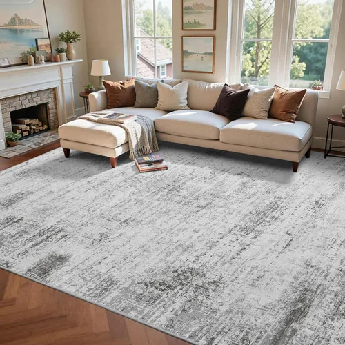 Miniatura 66 de Alfombra de pasillo lavable de 2 x 6 pies, antideslizante, de pelo bajo, alfombra de área de cocina, alfombra suave y larga para entrada, alfombra