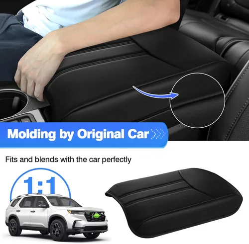 Miniatura 3 de Autorder Funda de consola central para Honda Pilot 2023-2025 2026 / Accesorios Honda Ridgeline Passport 2024-2026 Funda para reposabrazos