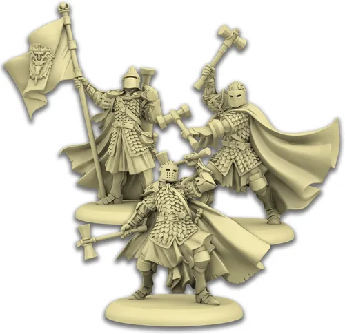 Miniatura 3 de Una canción de hielo y fuego Juego de mesa en miniaturas Unidad de centinelas de Baratheon Juego de estrategia para adolescentes y adultos A