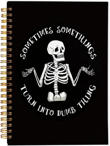 Miniatura 14 de Cuaderno gótico en espiral, diario gótico para parejas, cuaderno gótico para mujeres y hombres escritura, cuaderno de espiral para parejas de 8.3 x