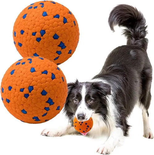 Miniatura 12 de Pelotas de Juguete para Perros para Masticadores Agresivos, Pelotas Flotantes Rebotadoras Indestructibles y Duraderas para que los Perros Busquen