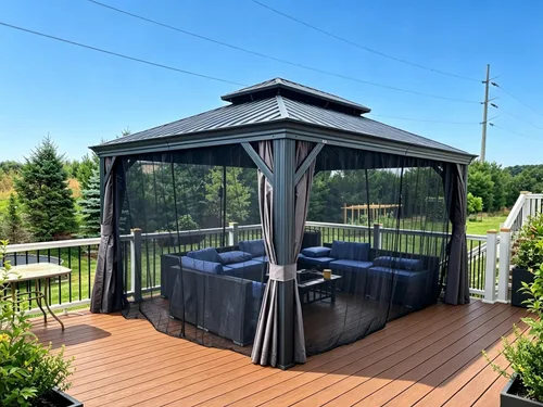 Miniatura 22 de Purple leaf - Gazebo para exteriores.