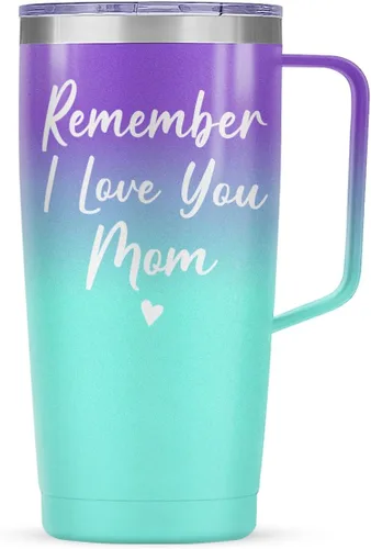 Miniatura 15 de SANDJEST Mejor Taza para Tía Taza de Tía con Asa 20oz Acero Inoxidable Taza de Café Aislada para Viaje Regalos para Tías de Sobrina Sobrino Regalo