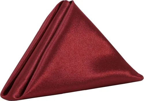 Miniatura 17 de YOUR CHAIR COVERS - Servilletas de tela de gran tamaño de satén dorado de 20 pulgadas con dobladillo – Servilletas elegantes y reutilizables