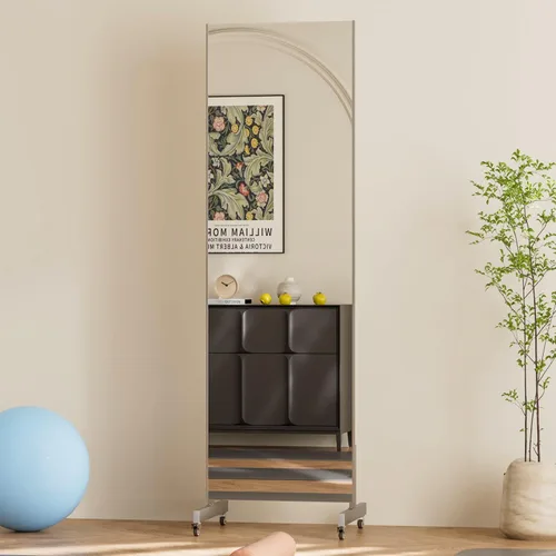 Miniatura 18 de Brisafe Mirror Film, Made in Japan, Unbreakable, 360° Foldable, Double-Sided Mirror, Lightweight, Width 47.2 x Height 66.9 inches (120 x 170 cm)