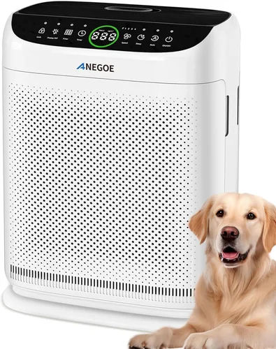 Purificadores de aire para el hogar habitación grande hasta 2500 pies cuadrados con doble entrada de aire, filtros pre-lavables, purificador de aire