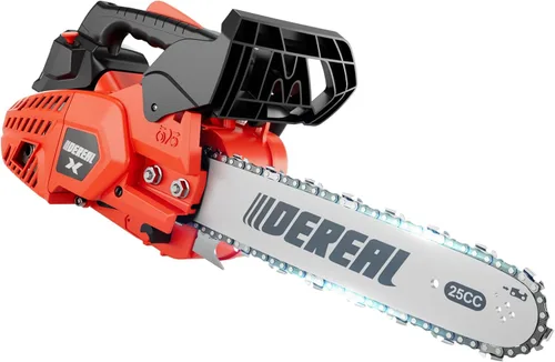 Miniatura 9 de Motosierra inalámbrica de 12 pulgadas sin escobillas para baterías de 20V de 2 × 4.0Ah, motosierra eléctrica de 1100W, ideal para cortar madera