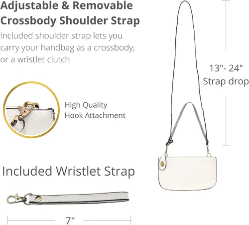 Miniatura 4 de joy susan Mini cruz para mujer bolso de mano de pulsera